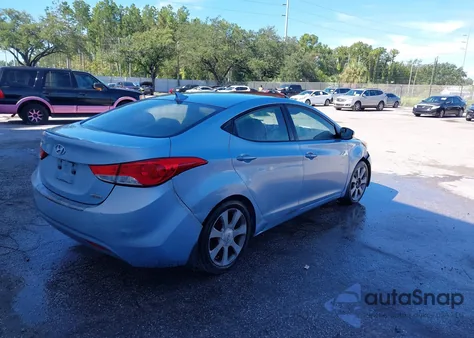 2012 Hyundai Elantra Limited (Ulsan Plant) z USA, uszkodzony, nr VIN KMHDH4AE0CU441017